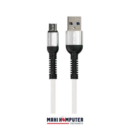 Rexus CB167M 2.4A 1M Rubber Grip Design Micro USB Cable Kabel Data - Gambar 4