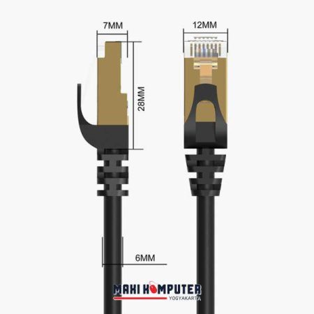 Orico PUG-C7 CAT 7 CAT7 10000Mbps 3M Ethernet Cable Kabel LAN RJ45 - Gambar 3