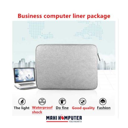13" 13 Inch Waterproof Sleeve Case Polyester Material Tas Laptop - Gambar 2