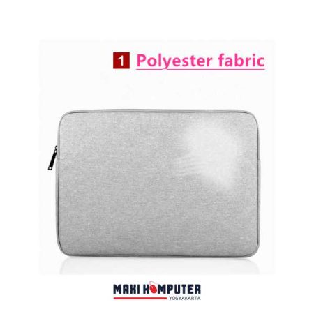 13" 13 Inch Waterproof Sleeve Case Polyester Material Tas Laptop - Gambar 3
