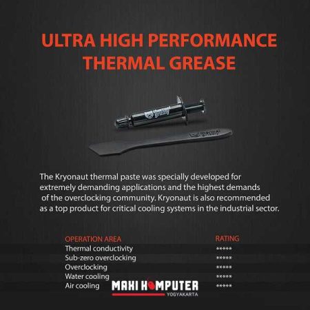 Thermal Grizzly Kryonaut Ultra High Performance Thermal Grease Pasta - Gambar 3