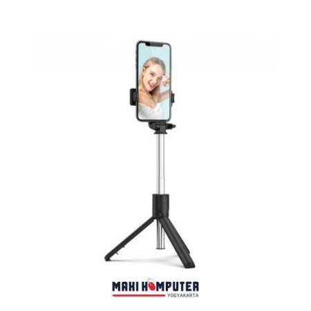JC-11 Live Broadcast Wireless Selfie Stick Tongkat Selfie Tongsis - Gambar 2