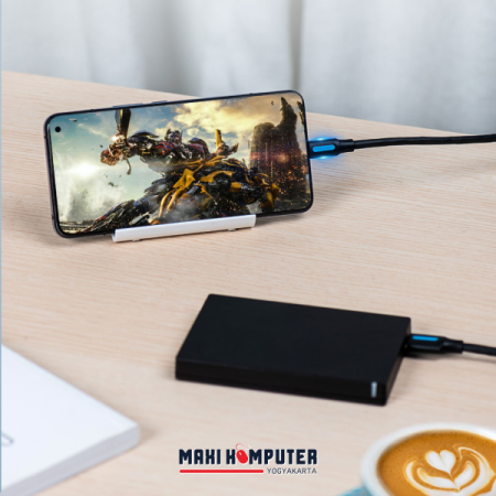 Vention USB Type-C Male to Micro B Male 1M Kabel Data HDD Harddisk - Gambar 4