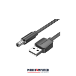 Vention USB to DC 1M 5V 3A 5.5mm Nickel-Plated USB 2.0 Kabel Power