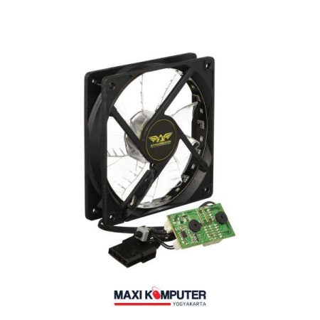 Armaggeddon Licht Dagger RGB 120mm Fan Case Kipas Casing with Controller - Gambar 3