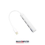 KY-163 Type-C to 4 Port USB 3.0 Adapter 14 cm Super Speed USB HUB