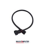 4 Pin PMW Male to Female Heatsink Extension Power Cable Kabel Ekstensi
