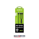 Oraimo 3In1 OCD-X92 Type-C Micro USB Lightning Data Cable Kabel USB