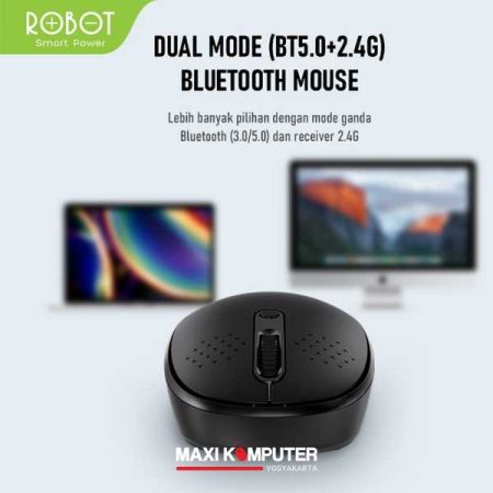 Robot M360 1800 DPI 4 Buttons Dual Mode Wireless Optical Mouse - Gambar 3