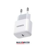 Ugreen 20W PD Fast Charging Mini Design Smartphone Charger Adaptor