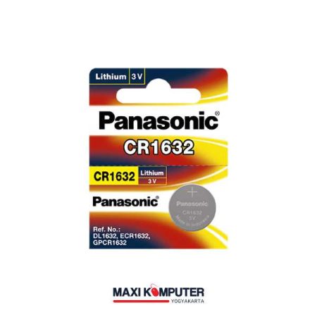 Panasonic CR-1632 3V Lithium Coin Battery Baterai