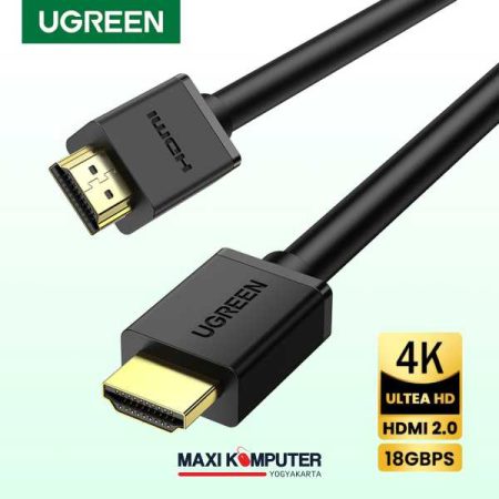 Ugreen 4K UHD 3D 60Hz HDMI 2.0 Cable 3M Gold Plated Kabel HDMI - Gambar 2