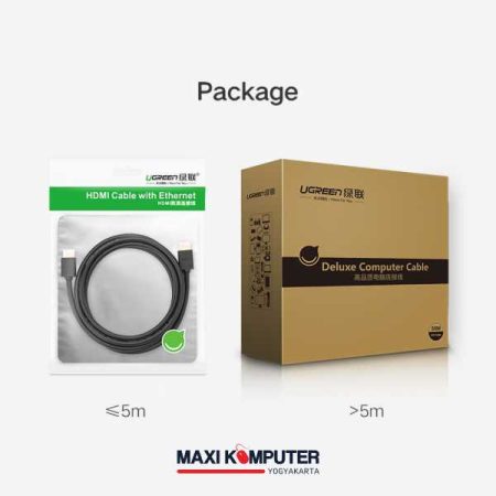 Ugreen 4K UHD 3D 60Hz HDMI 2.0 Cable 3M Gold Plated Kabel HDMI - Gambar 3