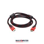 Mini HDMI to HDMI Male - Male Braided 1.5M Cable Kabel HDMI Jaring