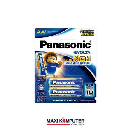 Panasonic Evolta AA LR6EG 1.5V Alkaline Battery Baterai A2