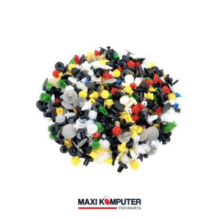 OTOHEROES PE02 200 Pcs Multi Color Screw Baut Rivet Mobil