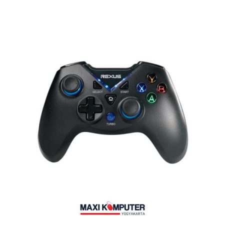 Rexus GX100 Turbo Mode LED Button Comfort Grip Wireless Gamepad