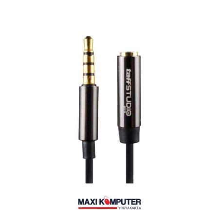 TaffSTUDIO AV121 AUX 3.5mm Male to Female 2m Kabel Audio Ekstensi