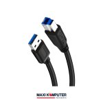 USB 3.0 Type-A to Type-B Male to Male 1.5m HIgh Speed Data Cable Kabel