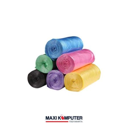 1 Roll 15 Sheets Plastic Bag Kantong Plastik Sampah