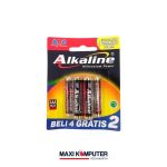 ABC Alkaline AAA A3 1.5V Battery Baterai - Isi 6 Pcs