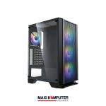 Infinity Nebula V4 Tempered Glass Dust Mesh ATX Mid Gaming Case Casing