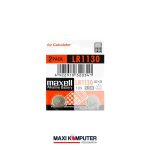 Maxell LR1130 1.5V Alkaline Watch Battery Baterai