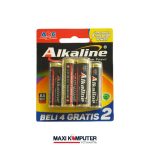 ABC Alkaline AA A2 1.5V Battery Baterai -  Isi 6 Pcs