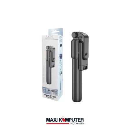 AK07 Multifunction Selfie Stick Bluetooth Shutter Tripod Tongsis