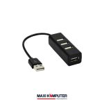 EASYIDEA HB3004 4 Port Ergonomic Design USB 2.0 HUB