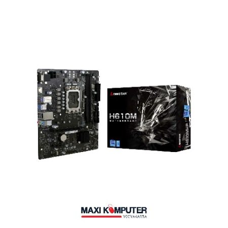 Biostar H610MHP LGA 1700 DDR4 3200MHz Up To 64GB Intel Motherboard