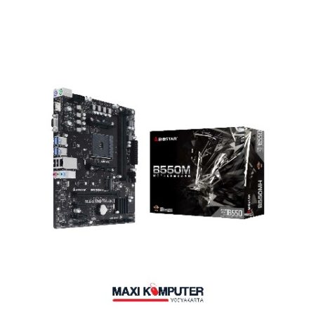 Biostar B550MH AM4 Socket DDR4 4400MHz Up To 64GB AMD Motherboard