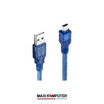 5 Pin Mini USB to USB 2.0 Male - Male Data Cable Kabel USB - 3m