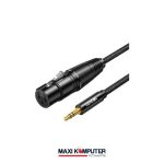 Ugreen HiFi AUX 3.5mm to XLR Male to Female Cable Kabel Audio -  2m