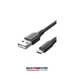 Vention Micro USB to USB Male - Male Nickel Plated Data Cable - 25cm