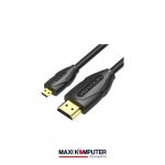 Vention Micro HDMI to HDMI 4K @60Hz Gold Plated Video Cable Kabel - 3m