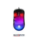Rexus BARA X17 12800 DPI 8 Buttons Running RGB Macro Gaming Mouse