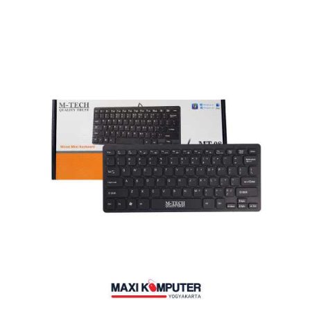 M-Tech MT-08 Plug & Play Mini Multimedia Wired Keyboard
