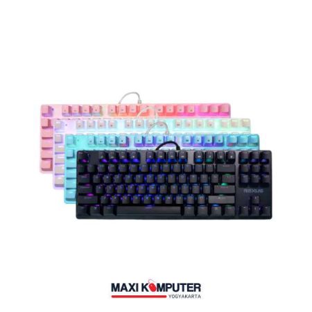 Rexus Legionare MX9 RGB Outemu Switch Mechanical TKL Gaming Keyboard - Cloud White,Blue