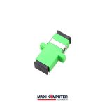 SC-APC Singlemode Simplex Fiber Optic Coupler FO Adapter