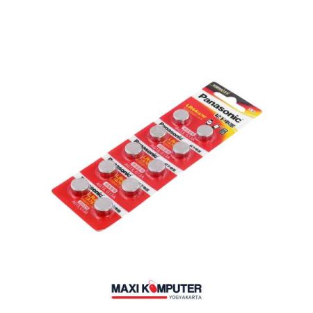 Panasonic LR44 A76 1.5V 120mAh Coin Battery Baterai
