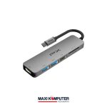 PX UCH160 6In1 USB Type-C to HDMI USB TF Adapter Converter