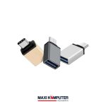 Log-On LO-OT02 Type-C Male to USB Female OTG Adapter Konverter