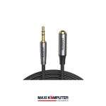 Ugreen Male to Female Nylon Braided Extension Cable Kabel Audio - 5m