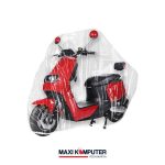 Transparent Motorcycle Clothing Cover Pelindung Sepeda Motor Bening - Size XL