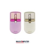 Rexus QB400 1600 DPI Retro Style Design Dual Mode Wireless Mouse