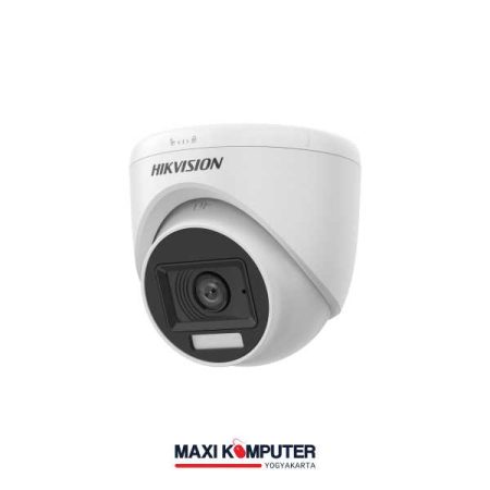 Hikvision DS-2CE76D0T-LPFS 2MP 1080P Smart Hybrid Light Audio Fixed Turret Camera CCTV