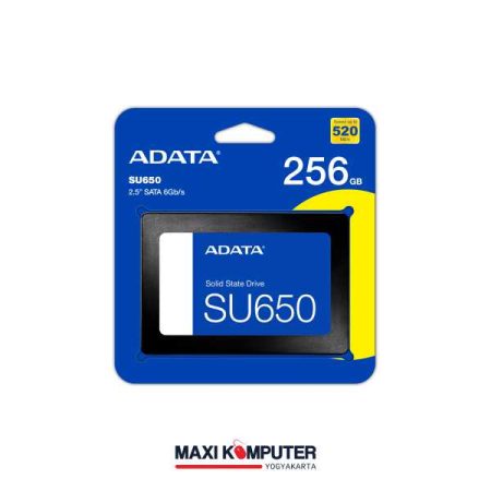 Adata SU650 256GB 3D NAND 2.5" SATA 6Gb/s SSD