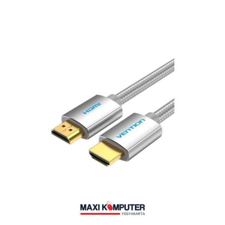 Vention HDMI 2.0 4K UHD 60Hz Gold Plated Cotton Braided Cable Kabel HDMI - 5M