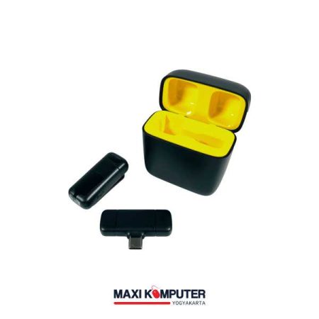 S-Mall K6 Type-C Wireless Lavalier Lapel Microphone Mikrofon